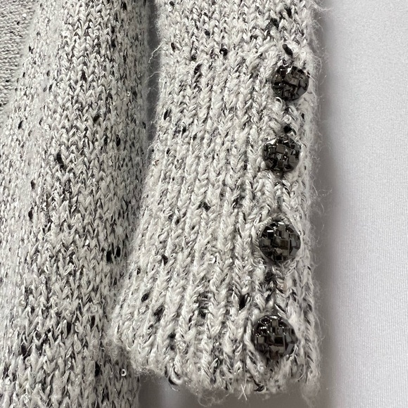 Whbm Button Cuff Sequin Duster S - Picture 6 of 12